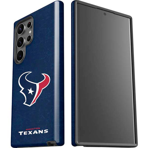 NFL Houston Texans Distressed Galaxy S23 Ultra Pro Case