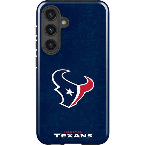 NFL Houston Texans Distressed Galaxy S25 Impact Case