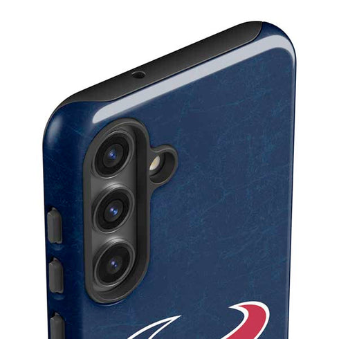 NFL Houston Texans Distressed Galaxy S25 Impact Case