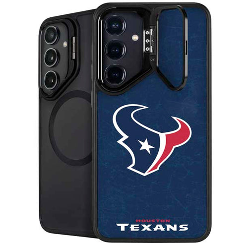 NFL Houston Texans Distressed Galaxy S25 Kickstand Case