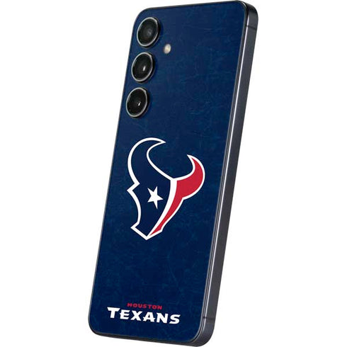 NFL Houston Texans Distressed Galaxy S24 Skin