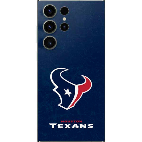 NFL Houston Texans Distressed Galaxy S24 Ultra Skin