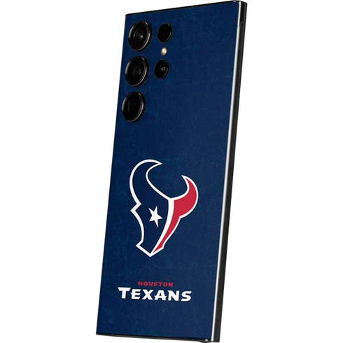 NFL Houston Texans Distressed Galaxy S25 Ultra Skin