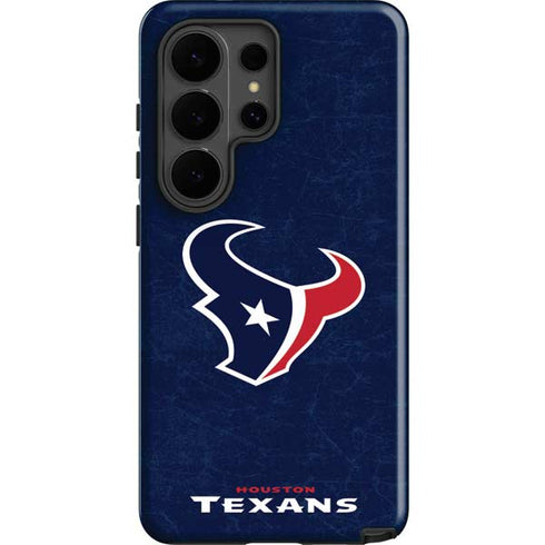 NFL Houston Texans Distressed Galaxy S26 Ultra Impact Case