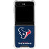 NFL Houston Texans Distressed Galaxy Z Flip6 Clear Case