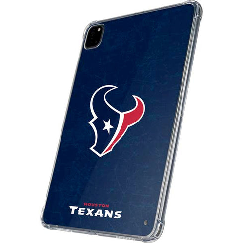 NFL Houston Texans Distressed iPad Pro 11in (2024) Clear Case