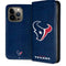 NFL Houston Texans Distressed iPhone 14 Pro Folio Case