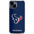 NFL Houston Texans Distressed iPhone 15 Clear Case