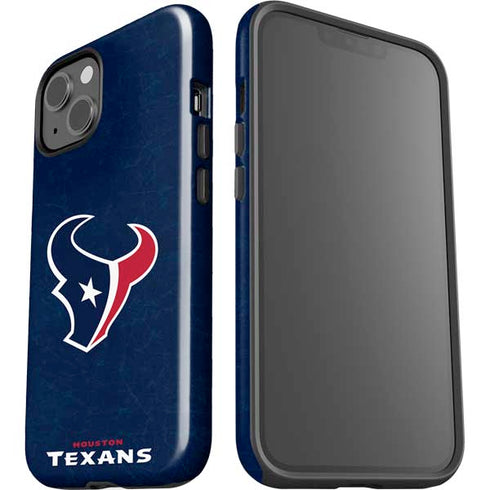 NFL Houston Texans Distressed iPhone 15 Impact Case