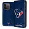 NFL Houston Texans Distressed iPhone 15 Pro Folio Case
