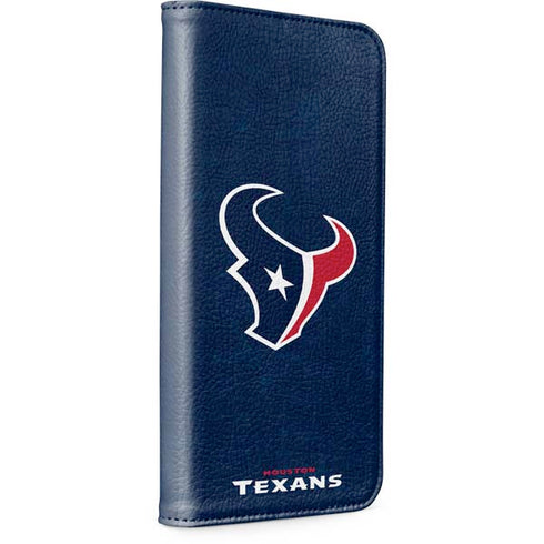 NFL Houston Texans Distressed iPhone 15 Pro Folio Case