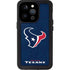 NFL Houston Texans Distressed iPhone 15 Pro Waterproof Case