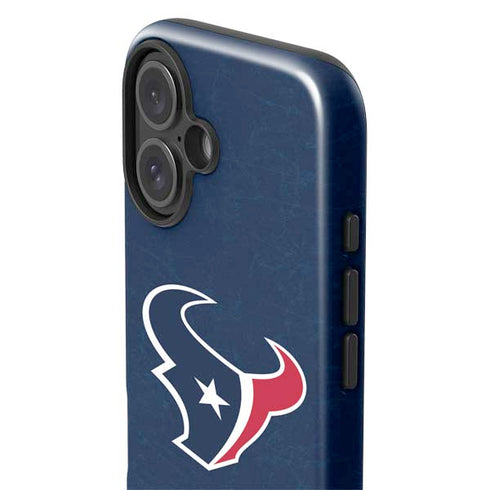 NFL Houston Texans Distressed iPhone 16 Plus Impact Case