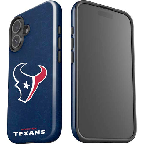 NFL Houston Texans Distressed iPhone 16 Plus Impact Case