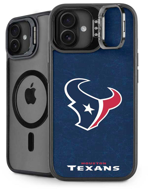 NFL Houston Texans Distressed iPhone 16 Plus Kickstand Case