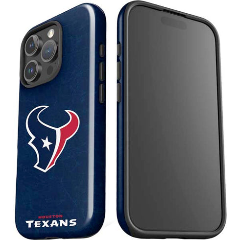 NFL Houston Texans Distressed iPhone 16 Pro Max Impact Case