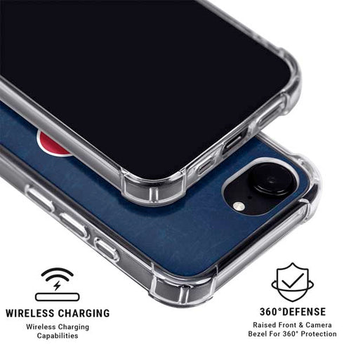 NFL Houston Texans Distressed iPhone 16e MagSafe Case