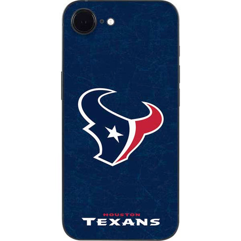 NFL Houston Texans Distressed iPhone 16e Skin