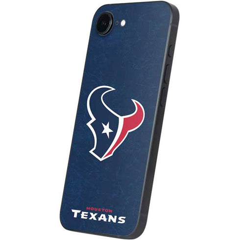 NFL Houston Texans Distressed iPhone 16e Skin