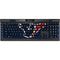 NFL Houston Texans Distressed K95 RGB PLATINUM Mechanical Gaming Keyboard Skin