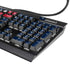 NFL Houston Texans Distressed K95 RGB PLATINUM Mechanical Gaming Keyboard Skin