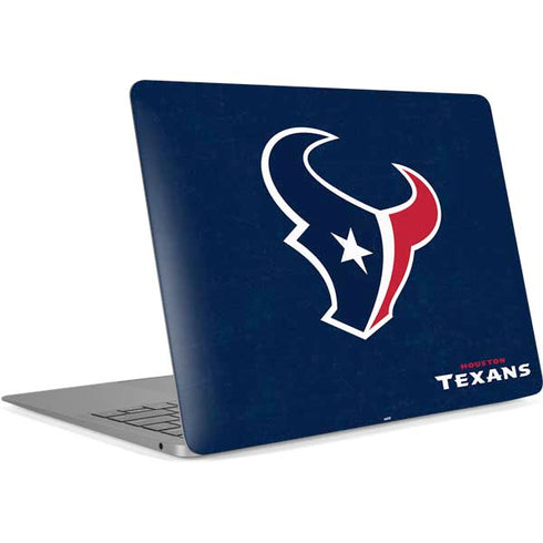 NFL Houston Texans Distressed Apple MacBook Air Skin