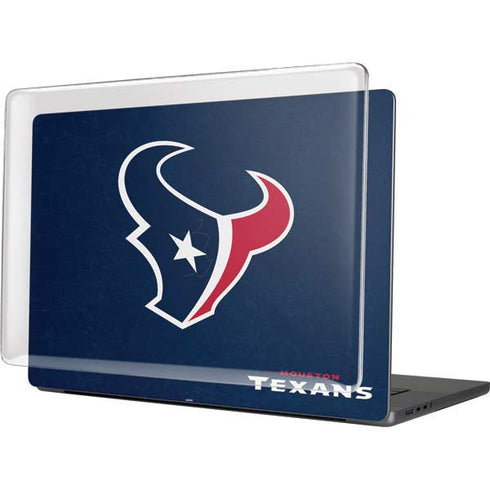 NFL Houston Texans Distressed MacBook Cases