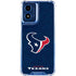 NFL Houston Texans Distressed Moto G 5G (2024) Clear Case