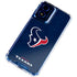 NFL Houston Texans Distressed Moto G 5G (2024) Clear Case