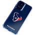 NFL Houston Texans Distressed Moto G Play 4G (2024) Clear Case
