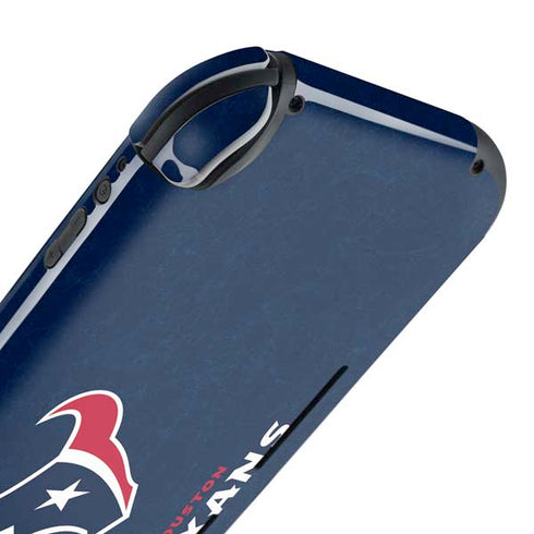 NFL Houston Texans Distressed Nintendo Switch Lite Skin