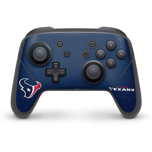 NFL Houston Texans Distressed Nintendo Skins