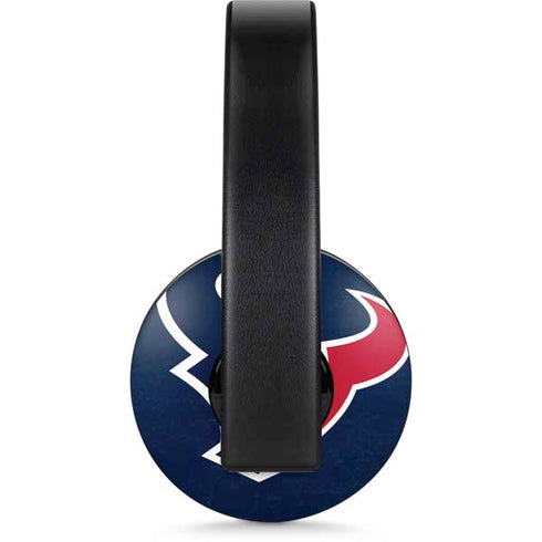 NFL Houston Texans Distressed PlayStation 4 Gold Wireless Headset Skin