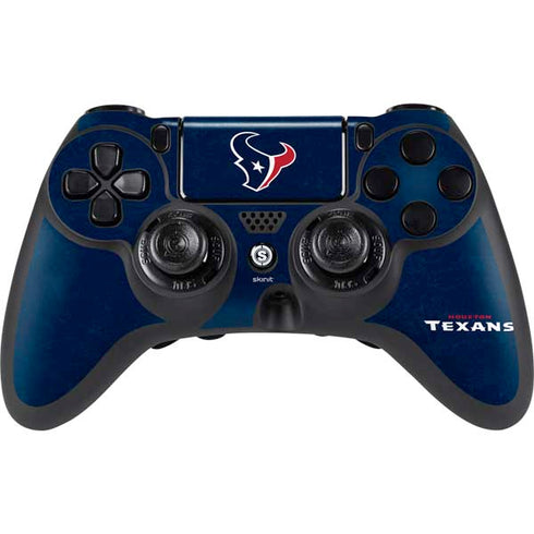 NFL Houston Texans Distressed PlayStation PS4 Skins