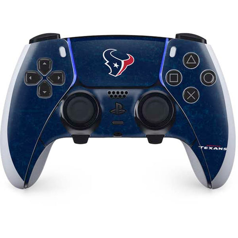 NFL Houston Texans Distressed PlayStation PS5 Skins