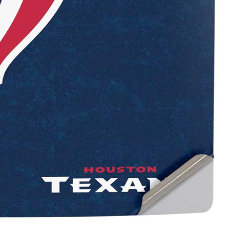 NFL Houston Texans Distressed PS5 Pro Disk Console Skin
