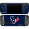 NFL Houston Texans Distressed Steam Deck Handheld Gaming Computer OLED Skin