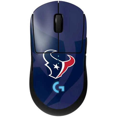 NFL Houston Texans Double Vision G Pro Wireless Gaming Mouse Skin