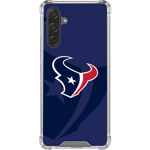 NFL Houston Texans Double Vision Galaxy A17 Clear Case