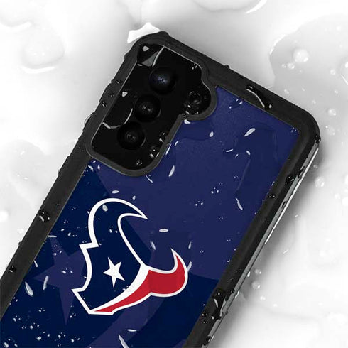 NFL Houston Texans Double Vision Galaxy S24 Plus Waterproof Case