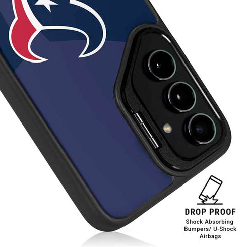 NFL Houston Texans Double Vision Galaxy S25 Ultra Kickstand Case