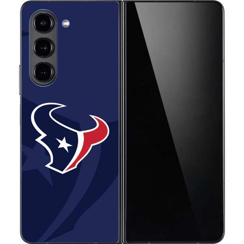 NFL Houston Texans Double Vision Galaxy Z Fold5 5G Skin