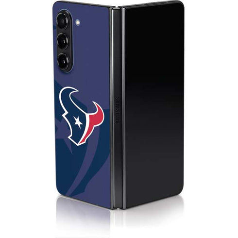 NFL Houston Texans Double Vision Galaxy Z Fold5 5G Skin