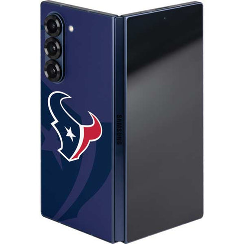 NFL Houston Texans Double Vision Galaxy Z Fold6 Skin