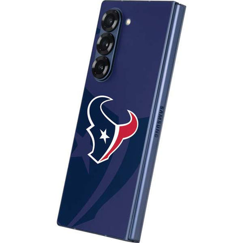 NFL Houston Texans Double Vision Galaxy Z Fold6 Skin