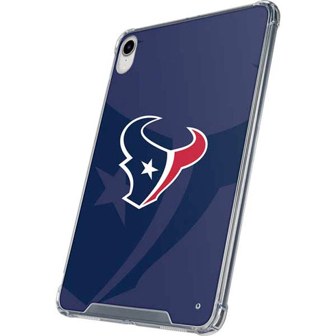 NFL Houston Texans Double Vision iPad 11th Gen (2025) Clear Case