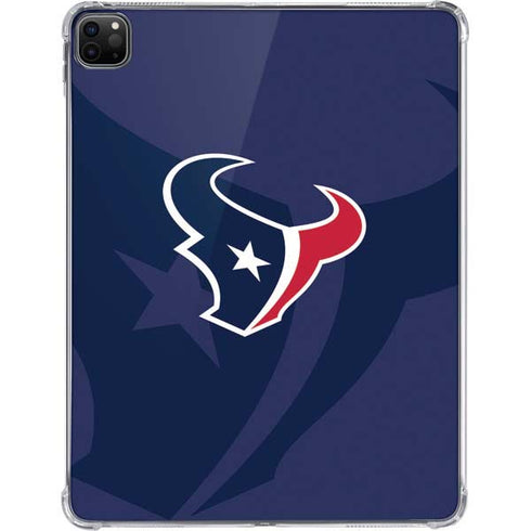 NFL Houston Texans Double Vision iPad Pro 11in (2024) Clear Case