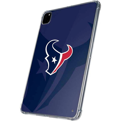 NFL Houston Texans Double Vision iPad Pro 11in (2024) Clear Case