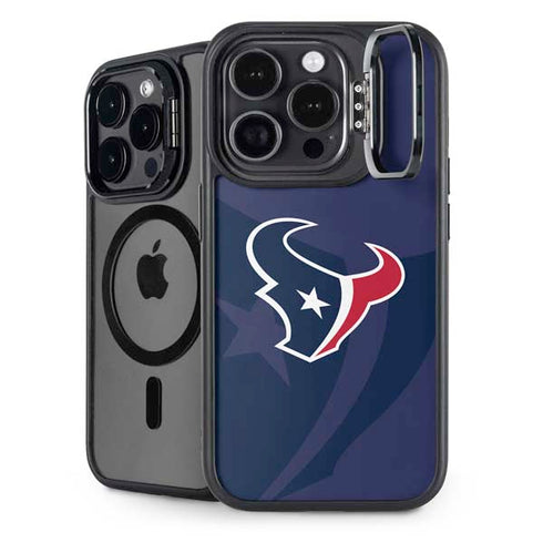 NFL Houston Texans Double Vision iPhone 13 Pro Kickstand Case