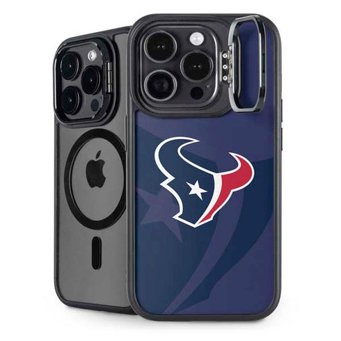 NFL Houston Texans Double Vision iPhone 13 Pro Max Kickstand Case